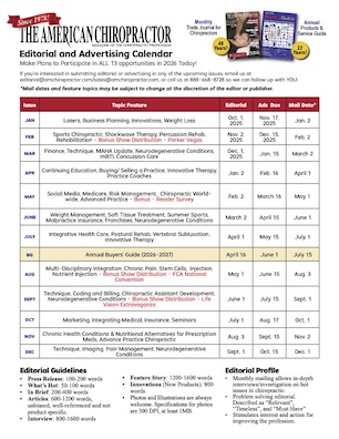 Editorial Calendar 2026 Cover